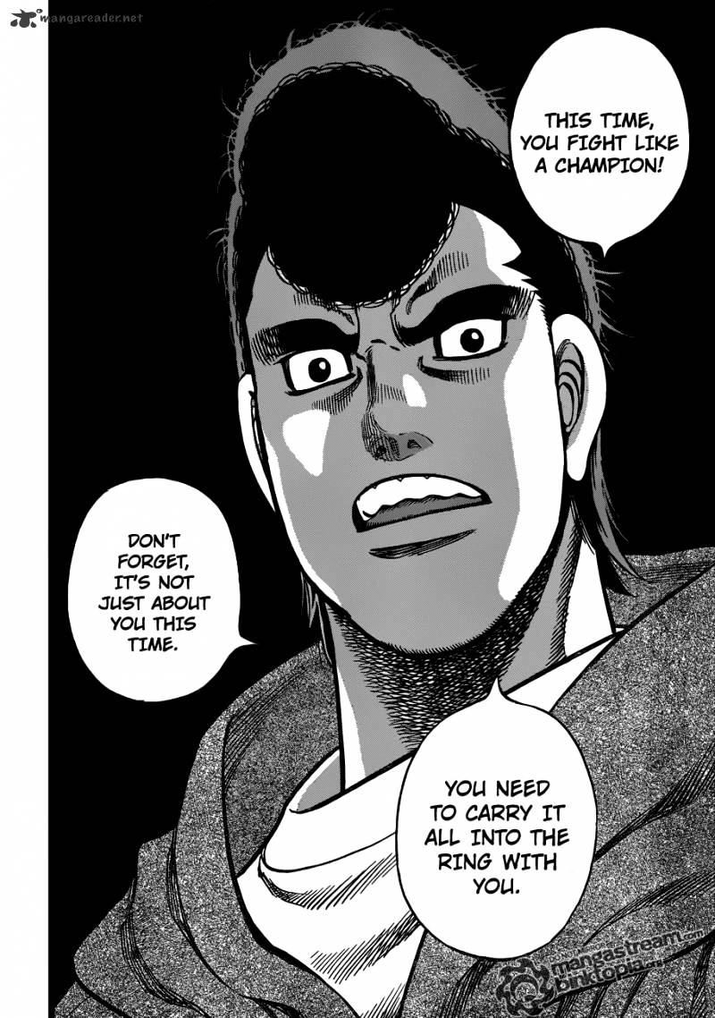 Hajime no Ippo: Fighting Spirit, Chapter 924 image 15